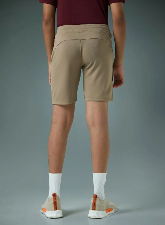 Technosport  Boys Slim Fit Sports Shorts With Techno Guard for Men | Best Price UAE